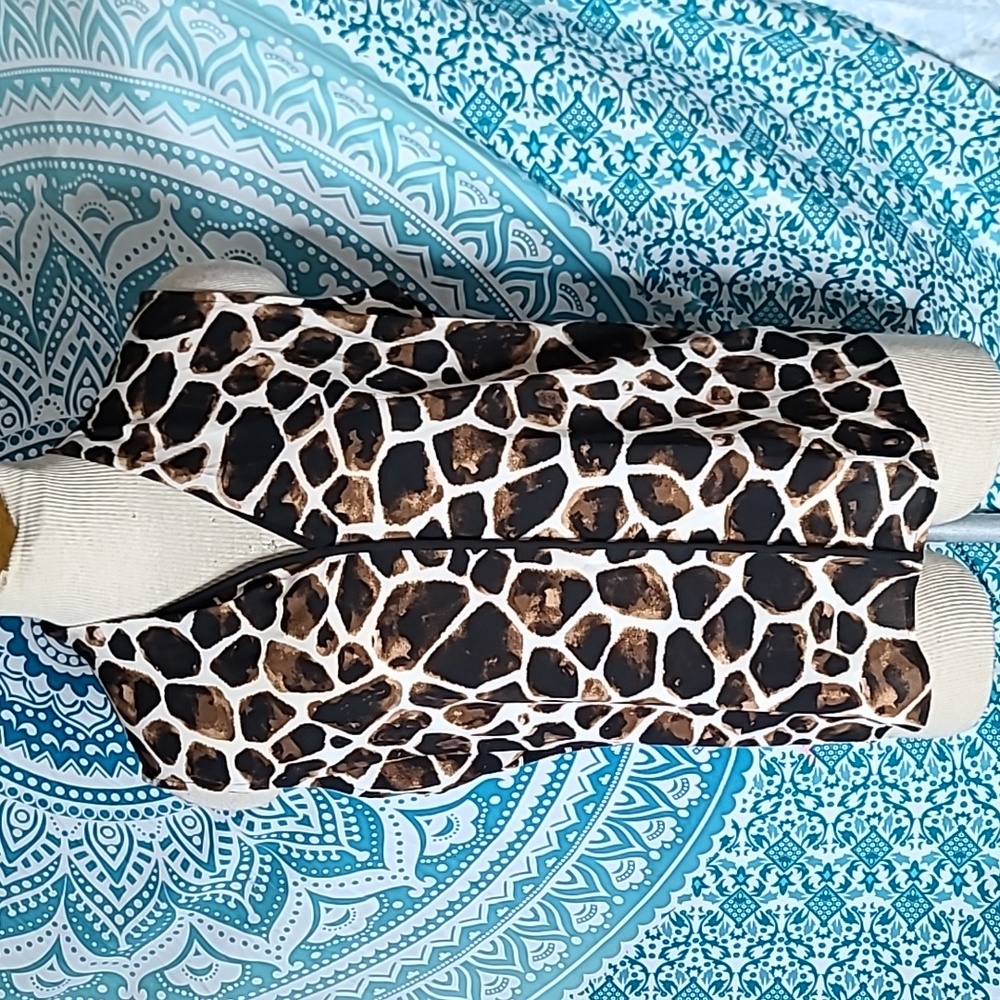 Calvin Klein Girrafe print Sleeveless top